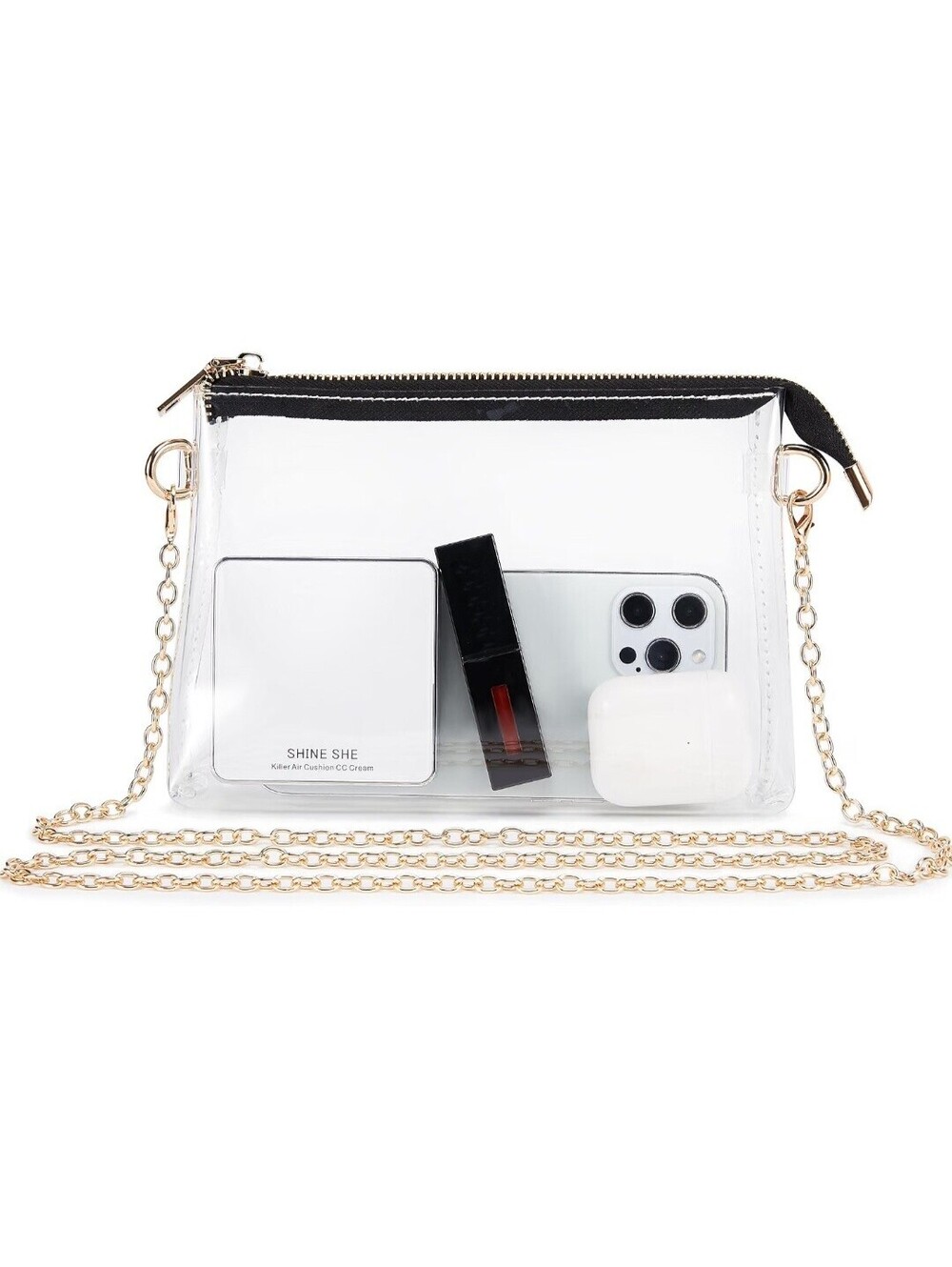 Clear Crossbody Purse for Concerts, Stadiums, Festivals & Events